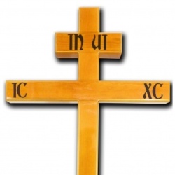 Крест № 6 лиственница светлый чер.рис.