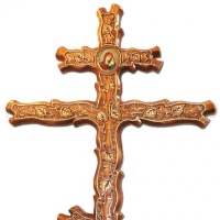 Крест художественный на могилу Берёзки